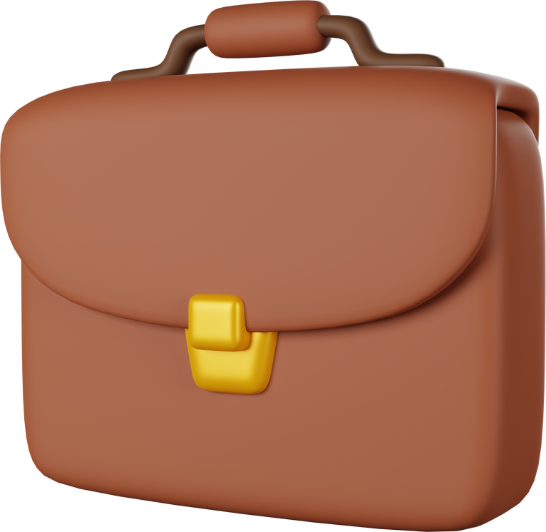 3D briefcase